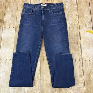 L'agence Jeans Margot High Rise Skinny Dark Vintage Wash Womens Size 26 (26X25)